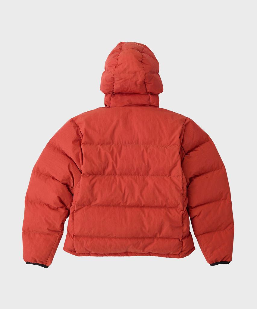 Gramicci Down Puffer Hooded Jacket Burnt Red