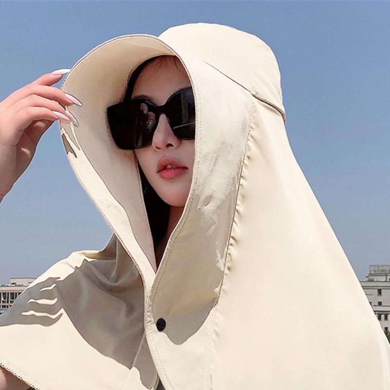 Adult Ponytail Hat Student Outdoor Cycling Fishing Neck and Shoulder Cover Hat Hot Holiday Staying Cool Hat for Male