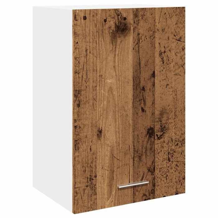 VidaXL Wall-mounted Cabinet "Lyon" Antique Wood 40 X 31 X 60 Cm Engineered Wood 856104