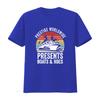 Prestige Worldwide Présente Bateaux Et Pelles Design Couché de Soleil Rétro T-shirt de Fête Drôle Bateau de Fête Lavage Vintage Élégant Légèrement