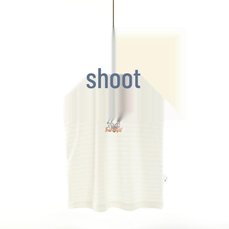 Dreiteiliges Kinder-Cartoon-Weste-Set - Gestreift, Reine Baumwolle, Atmungsaktiv, Schweißabsorbierendes Baby-Mädchen-Basisshirt