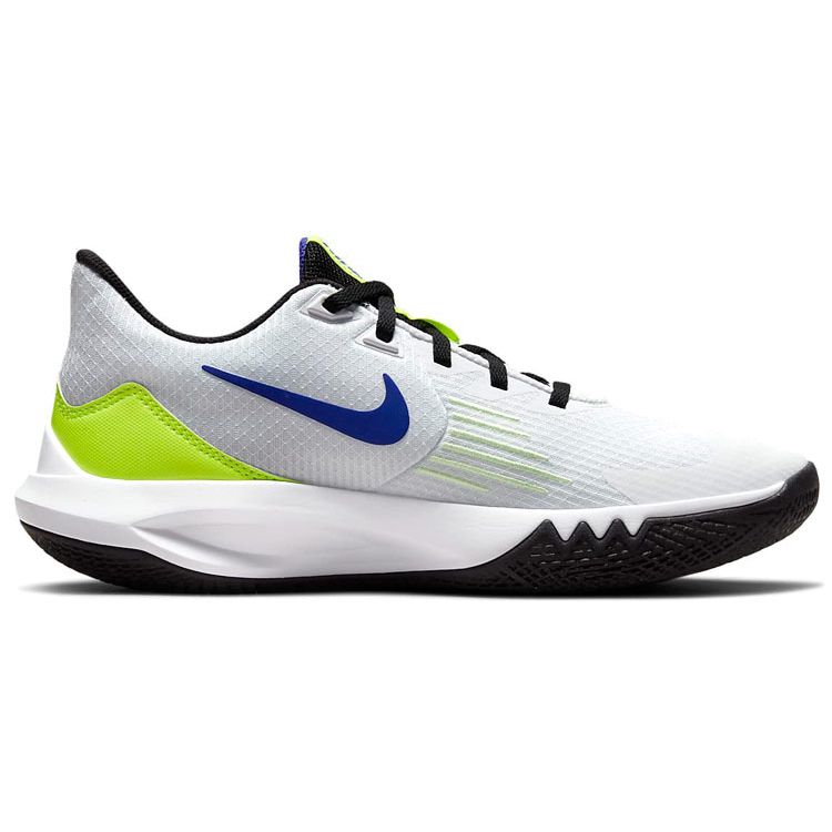 Nike Precision 5 Flyease Men's White Barely Volt Volt Black CW3403-100