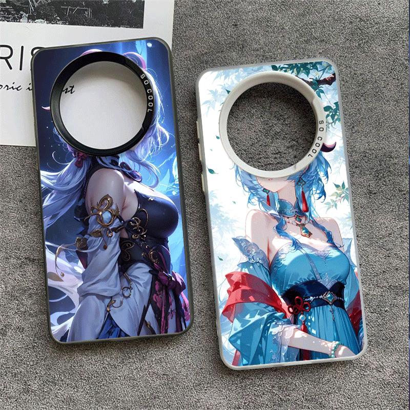 Genshin Impact Ganyu Soft Phone Case for Xiaomi Redmi Note 13 14 15 Pro Plus 12S 12 11S 11 11T 10S 10 Shockproof Cover Back Shel