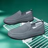 Fashion Men Mesh Breathable Casual Shoes Lightweight Outdoor Sports Shoes Summer Slip On Shoes Men Soft Comfortable Leisure Walk Dress