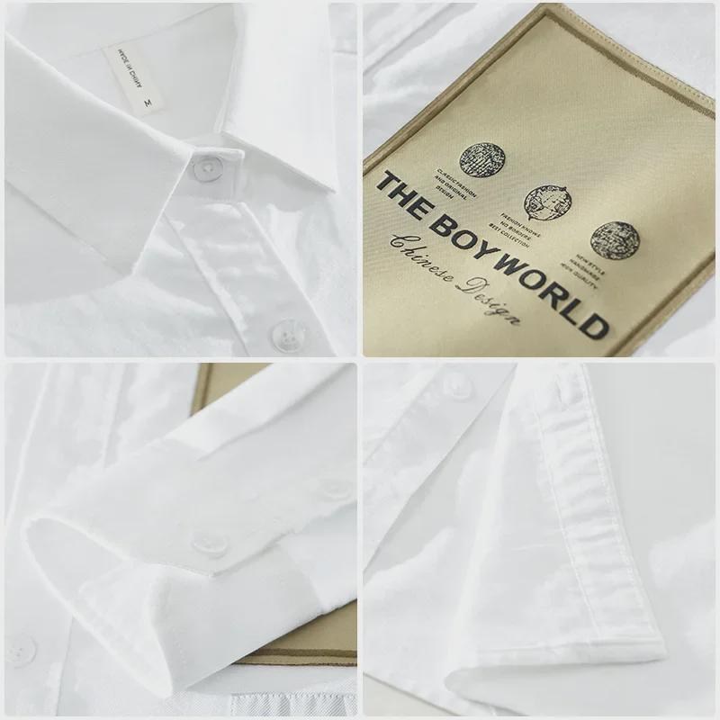Men's Japanese Style Long-Sleeve Shirt: Youth Fashion, Casual and Loose Fit