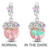 Copper Fashion Colorful Charm Beads Blue Love Celtic Knot Dangle Fit Original Fashion Bracelet Necklace Diy Jewelry