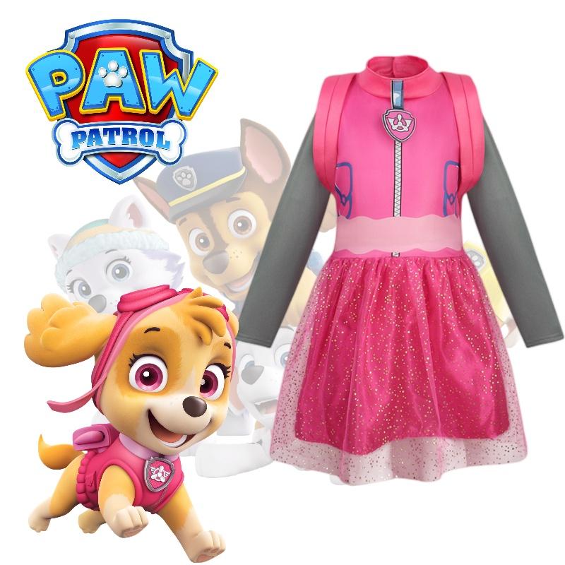 Hunde Paw Patrol Cosplay Kostüm für Kinder Perfekt für Partys und Rollenspiele