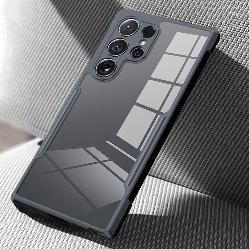 

XUNDD For Samsung Galaxy S24 Ultra Phone Case Scratch-resistant Acrylic+TPU Cover A