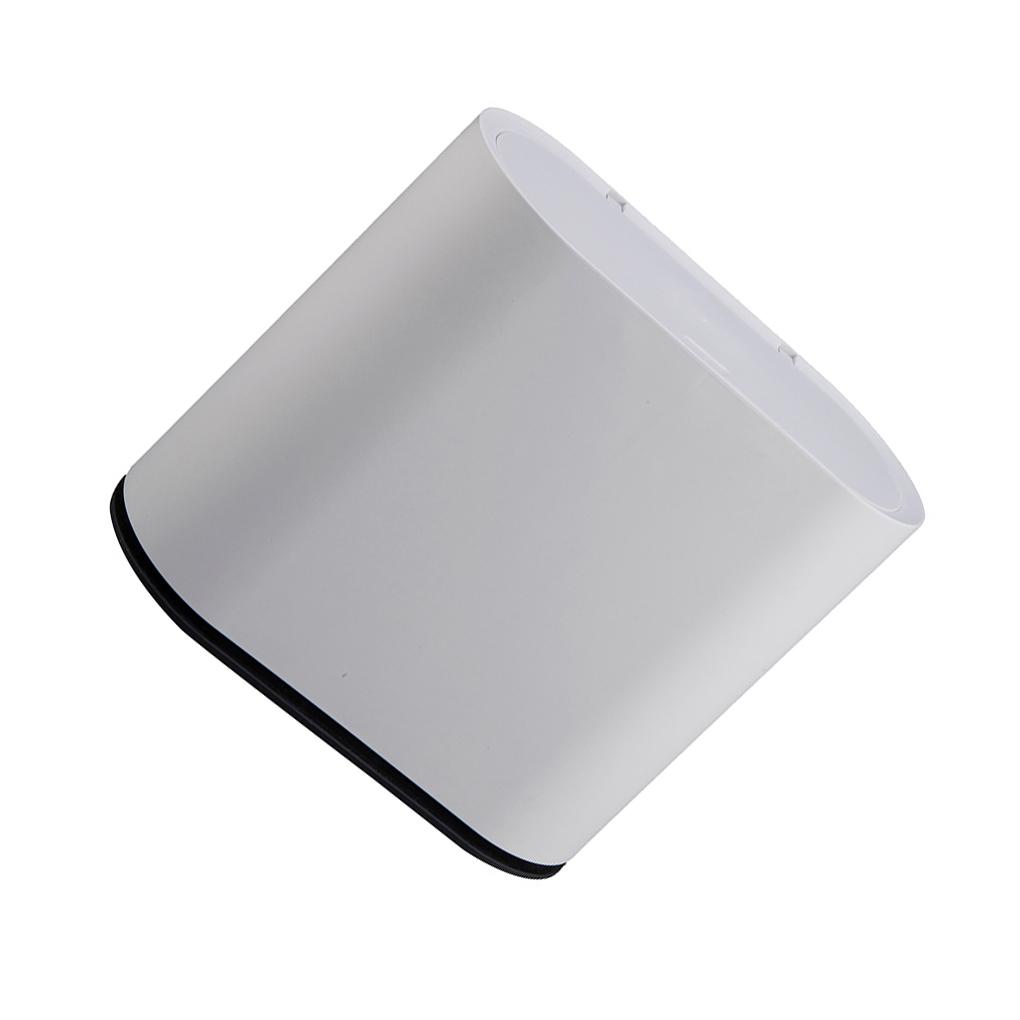 

ABS Slim Trash Can - Neat Look Wide Application Garbage Bag Bathroom Toilet Bins Gap Kitchen серый