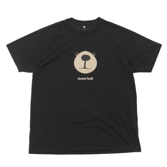 mont-bell WIC.T Montbear Face T-shirt Black (BK) Size S