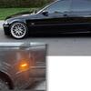 NJSBYL Clear Lens Side Marker Lamps for B-M-W E46 1999-2001 3 Series Sedan 316i 318i 320i 323i 328i 318d 320d and 1999-2003 3-Series Coupe 318ci