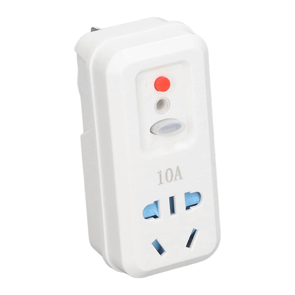 10A Leakage Protector Outlet Adapter Plug In Circuit Breaker Conversion Receptacle