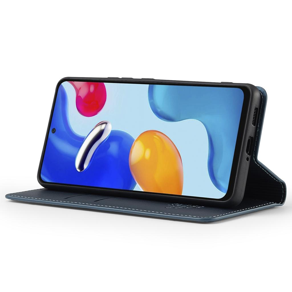 LC.IMEEKE L1 Series for Xiaomi Redmi Note 12S 4G/Note 11S 4G/Note 11 4G (Qualcomm) Case PU Leather Wallet Stand Phone Cover