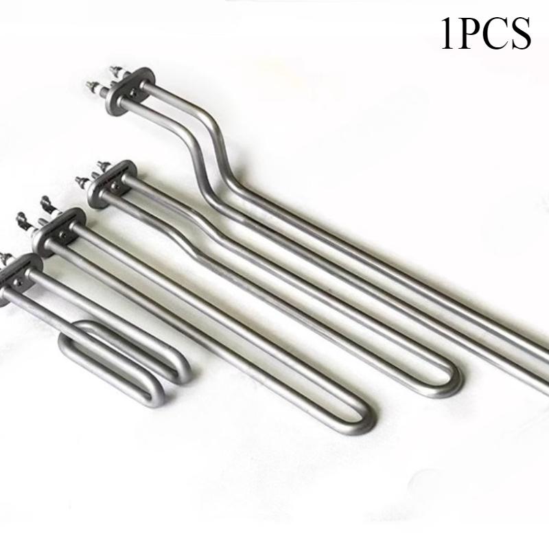 1PC Dishwasher electric heating rod 220V 2KW/3KW Heating tube for Gundam Hobart dishwasher heating element heater accessories SUS304-A-220V 3KW