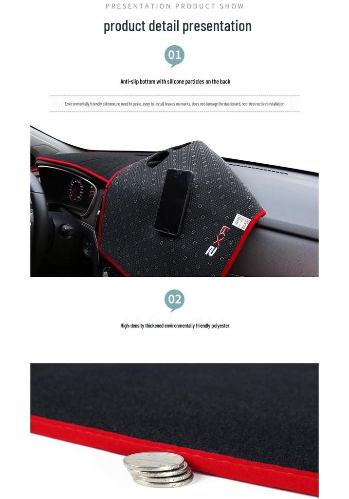 Sunshade Mat for Landwind Xiaoyao (2017-2018) Dashboard: Light Blocking & Sun Protection