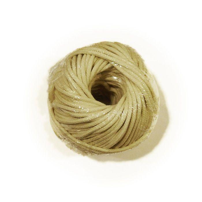 35 M of Braided Cotton for Wall Weaving Ø 4 Mm