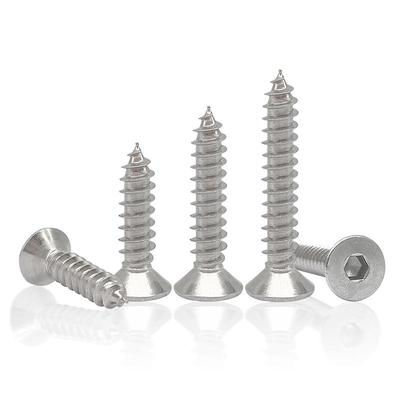 Stainless Steel Flat Countersunk Hex Head Self-Tapping Screws (1.4M-10M)