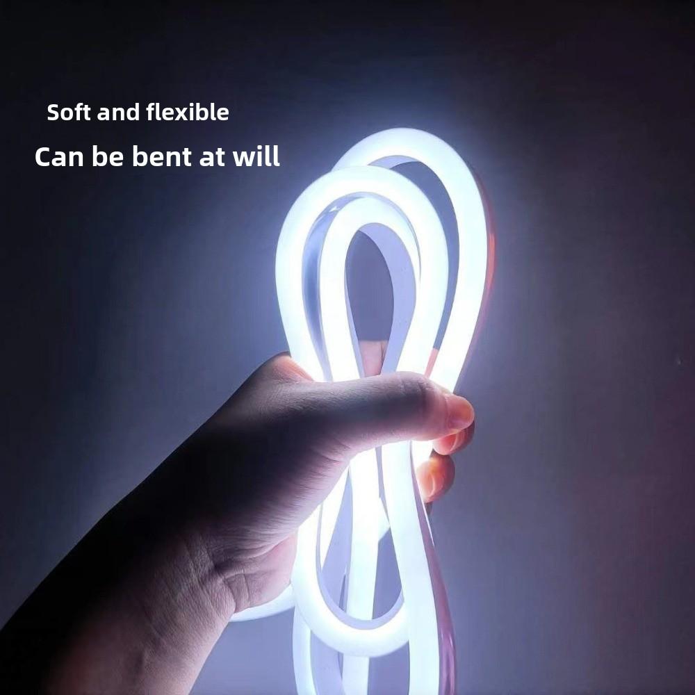 Kreativer seitlich strahlender LED-Streifenlicht Wasserdicht Biegsames LED-Neonlicht Energiesparend Helles Neonbandlicht Schlafzimmer