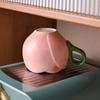 300ML European Ceramic Flower Coffee Cup Saucer Creative Tulip Mug Exquisite Afternoon Tea Flower Tea Cup Home Breakfast Mug New