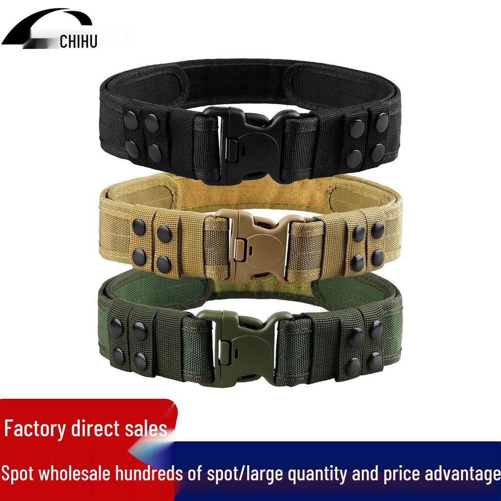 Tactical Hook and Loop Outdoor Polypropylene Woven Waist Belt