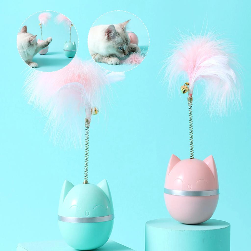 Cat Toys Fun Catnip Tumblers Ball For Cat Kittens