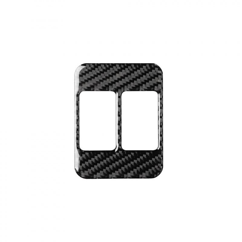 For Subaru BRZ carbon fiber central control button sticker decorative sheet electric heating seat sticker