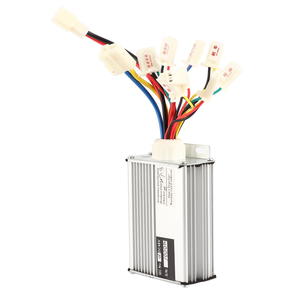 EBike Brushless Motor Controller Set Scooter 48V 1000W Controller and Rotate Handles