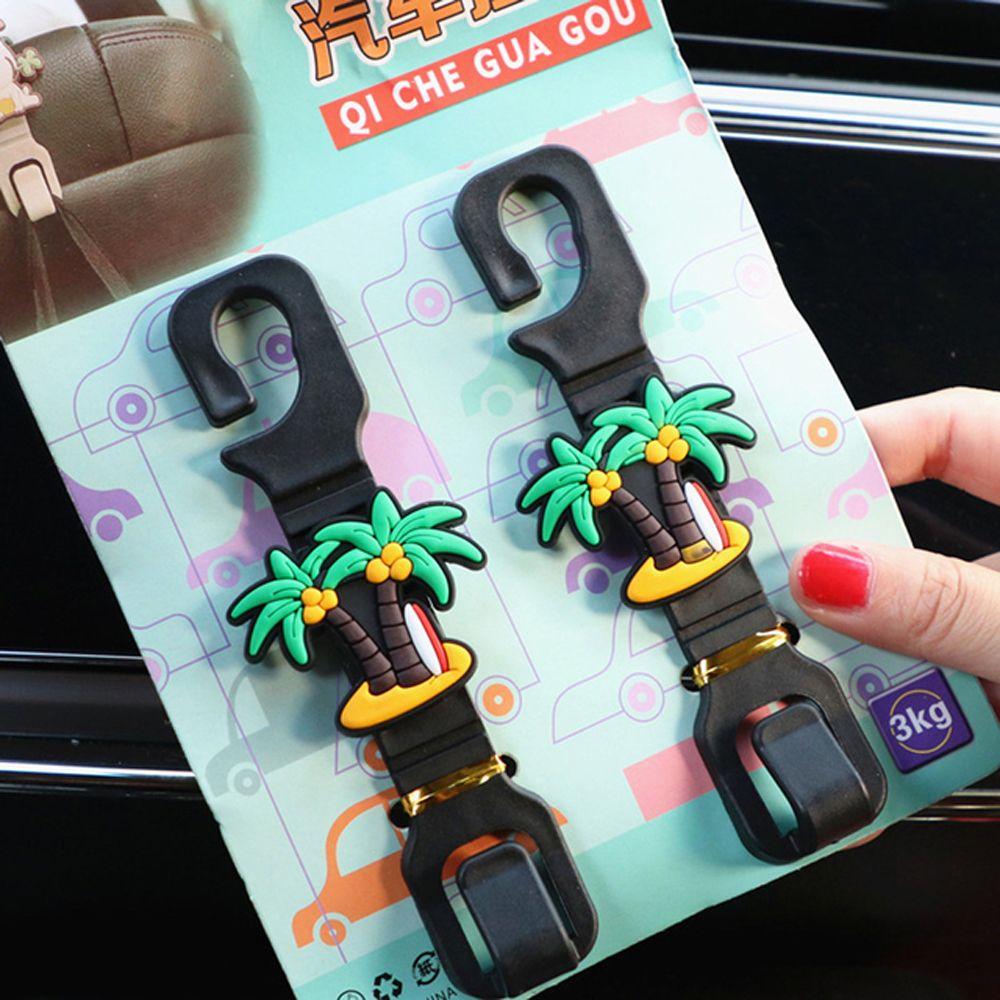 

Hanging Hook Headrest Mount Car Hook Organizer Rear Seat Back Clip Car Cartoon Hook Car Seat Hook cat