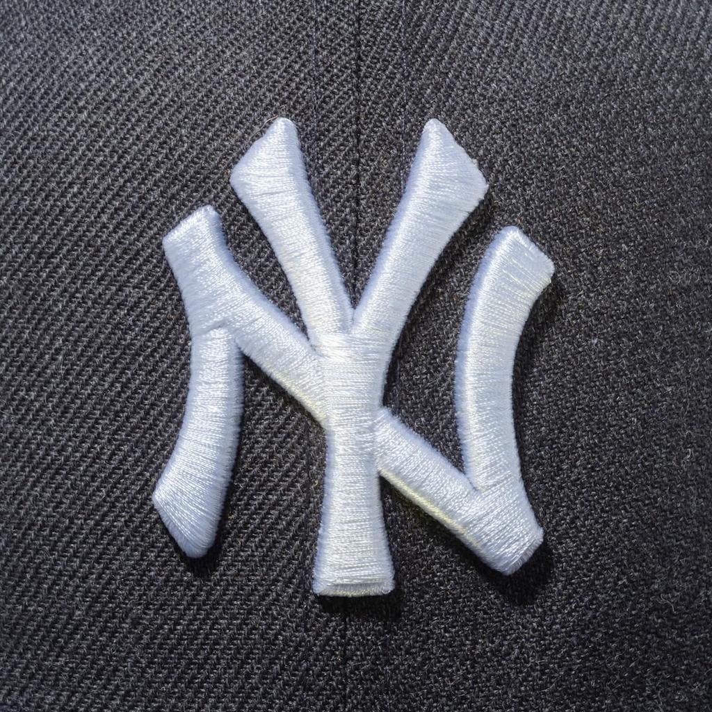 New Era Cap MLB New York Yankees NY Dark Gray Heather 7 14 5950 NEYYAN DGRY HTR WHI 25J