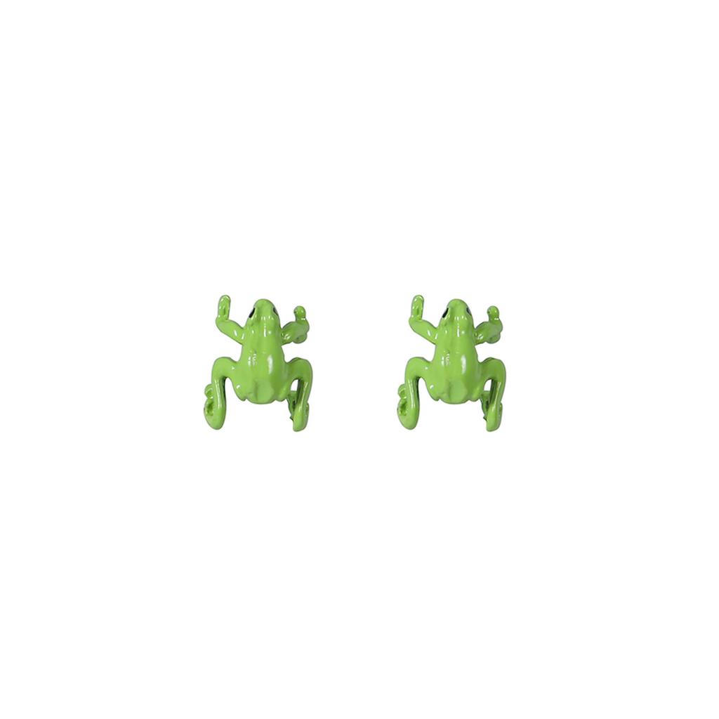 Summer Advanced Sense Funny Cartoon Frog Ear Bone Clip, Personality Fun Cute Small Ear Clip Without Ear Piercing Female