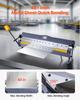 Box and Pan Brake, 1220 mm/48 inch Sheet Metal Bending Brake,16-Gauge Mild Steel Capacity, 0-135 Degree Adjustable, Metal Bender Machine with 16