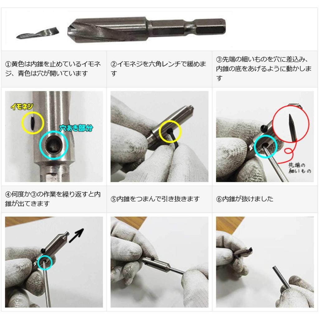 Countersunk Drill X 10 Star-M 58S-3510 3.5
