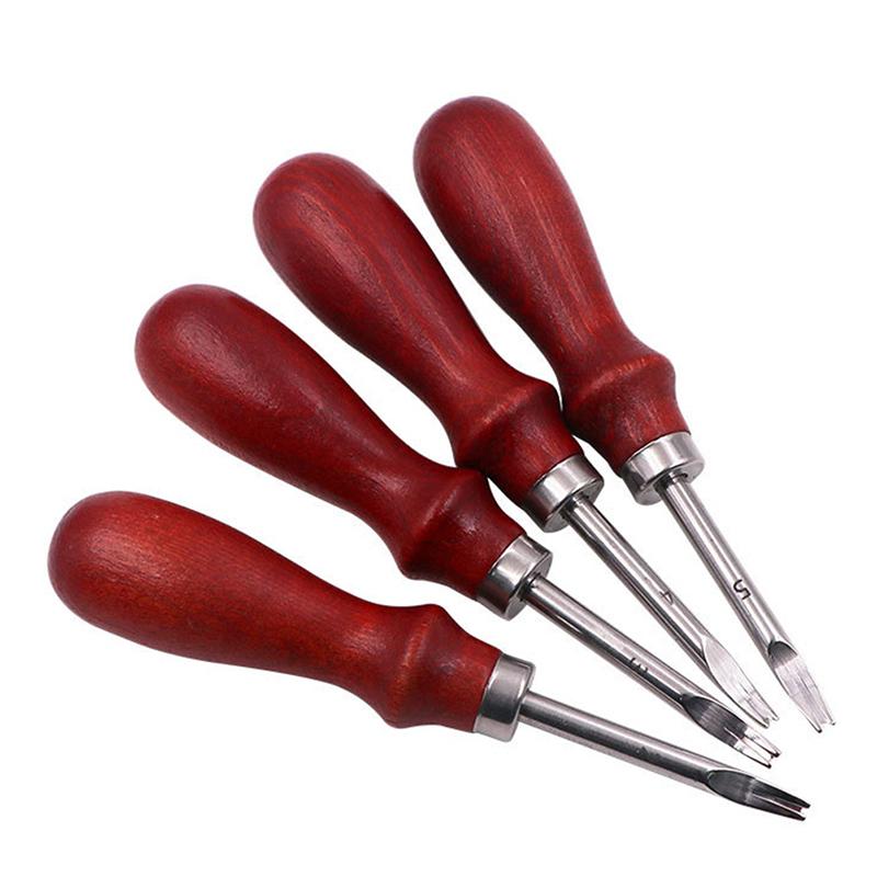 1 szt. 0,8/1,0/1,2/1,5 mm nóż do fazowania krawędzi skóry, cięcie ręczne