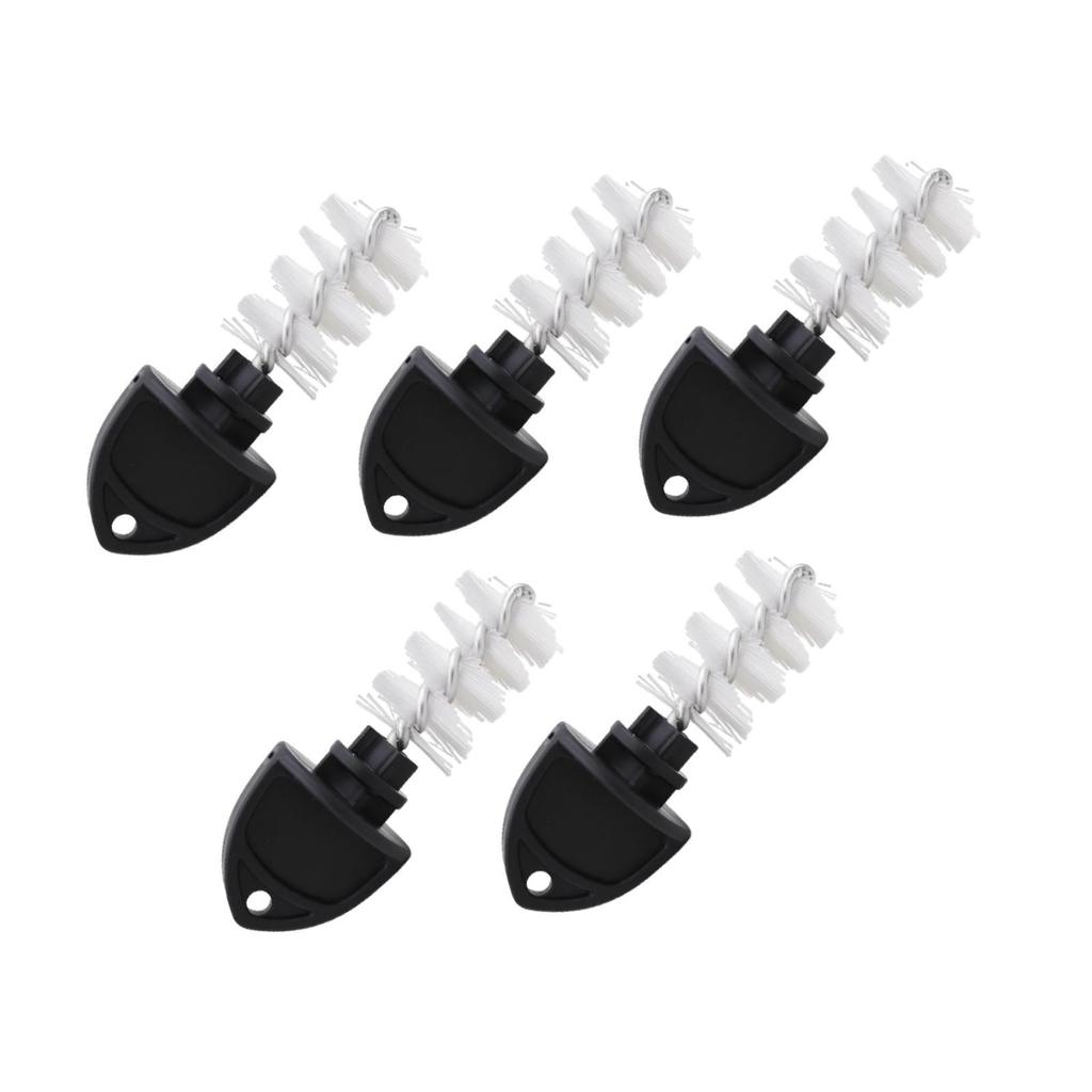 Beer Dispenser Spout Cleaning Brush Nylon Bristles Portable Plug Tool for Homebrew Club Bar