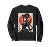 Samurai Girl Japanese Otaku Anime Cat Girl Sweatshirt