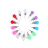 Stylish Luminous Multi-Color Light Bulb Pendant Earrings - Durable, Creative, and Fashionable Statement Piece.