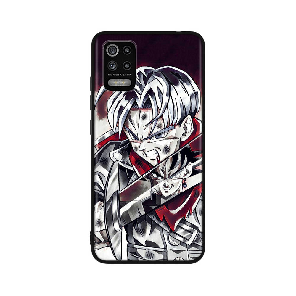 DT44 Dragon Ball Trunks Case for Xiaomi Poco X6 X4 M5 M6 F5 F6 C65 C55 C50 C51 C40 Redmi Note 7 8 14C A3X 13C 12C 11 10A 9C Pro Black Sofe Cover