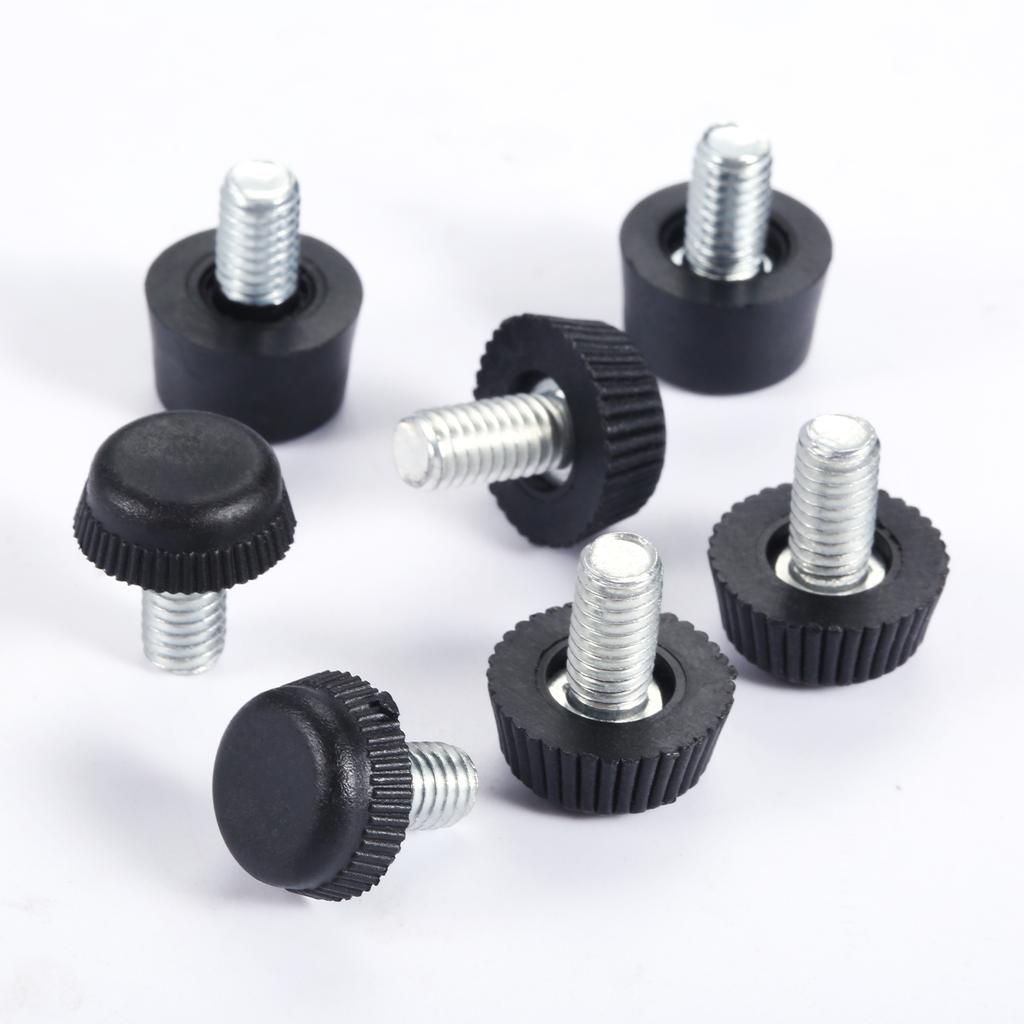 10Pc M6*10mm Thread Height Adjustable Leveling Chair Leg Feet Furniture Mat Screw-in Base Sofa Bed Cabinet Table Floor Protector