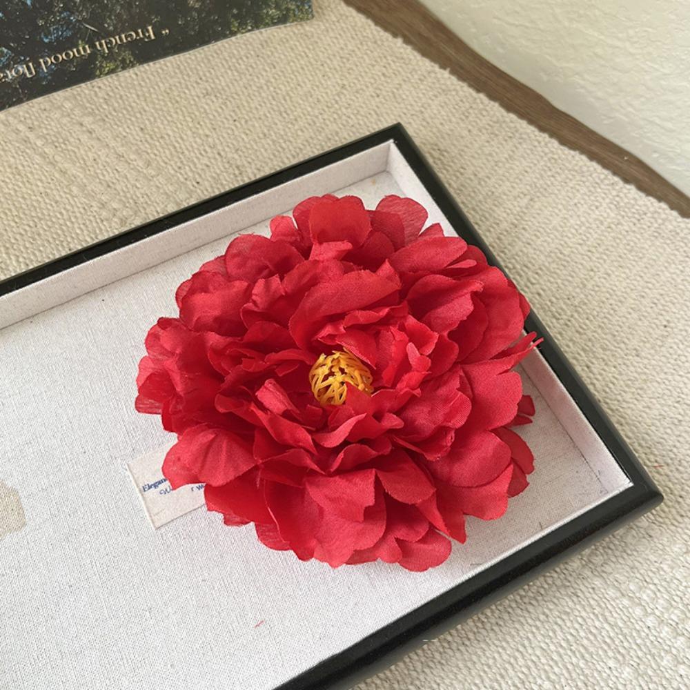 Simulation Flower Hair Clip 14cm Girl Hairpins Fashion Brooch Pin Wedding Headwear