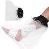 Water Resistant Adult Sealed Protector Foot Leg Knee Cover for Shower
