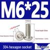 ISO7380 Stainless Steel Hex Drive Dome Head Screws - M2 to M16