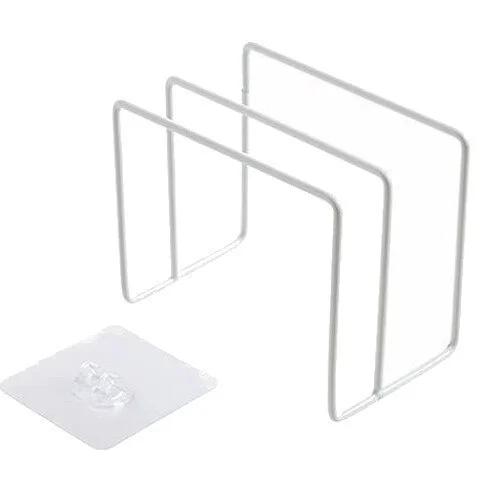 

Подвесная доска Полка Крышка для сковороды Кухонный держатель для кастрюли Держатель для разделочной доски Подставка Кухонный органайзер Аксессуары Органайзер белый