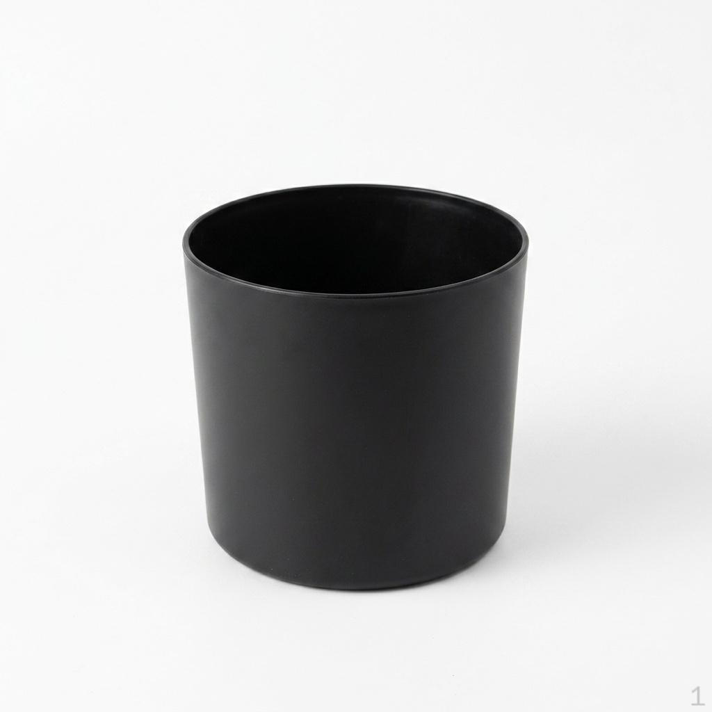 Flower Pot, Ornamental Plant Indoor Planter, Plastic Minimalist Design, With Drainage