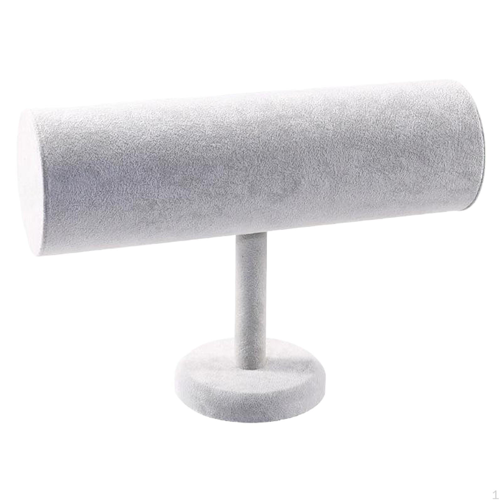 

Bracelet Display Stand Holder Desk Elegant Bangle Organizer Jewelry for Craft сірий колір