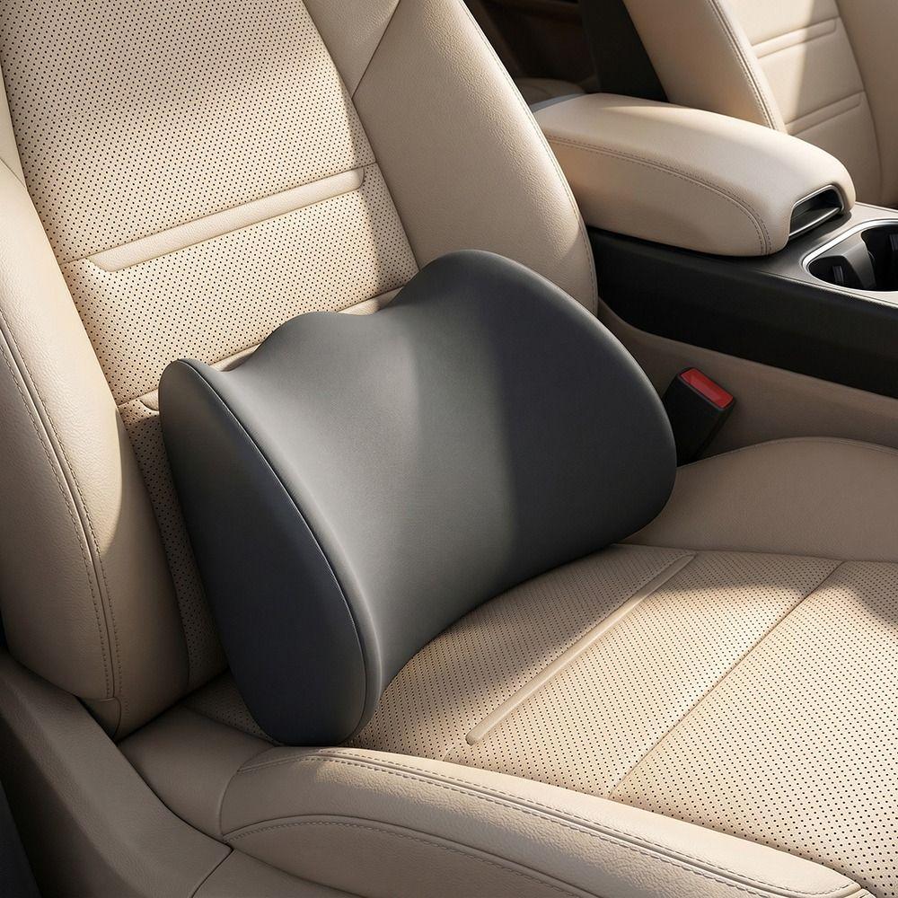Comfortable Back Cushion Memory Cotton Car Lumbar Support Pillow  Car Interior Accessory