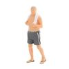 1:64 Scale Car Model Garage Figure Scenario Models for Race Medal People Old Man Locker