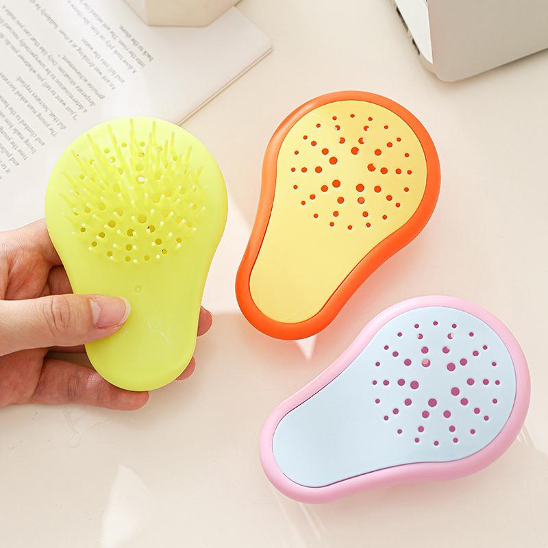 Anti-Static Hair Brush and Scalp Massager Dual-Function Comb for Scalp Care Meridian Stimulation, and Hair Styling