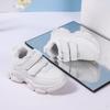 Fashion Children White School Sneakers Non-slip Kids Boys Tennis Shoes Sports Versatile Girls Causal Basketball Shoes Breathable