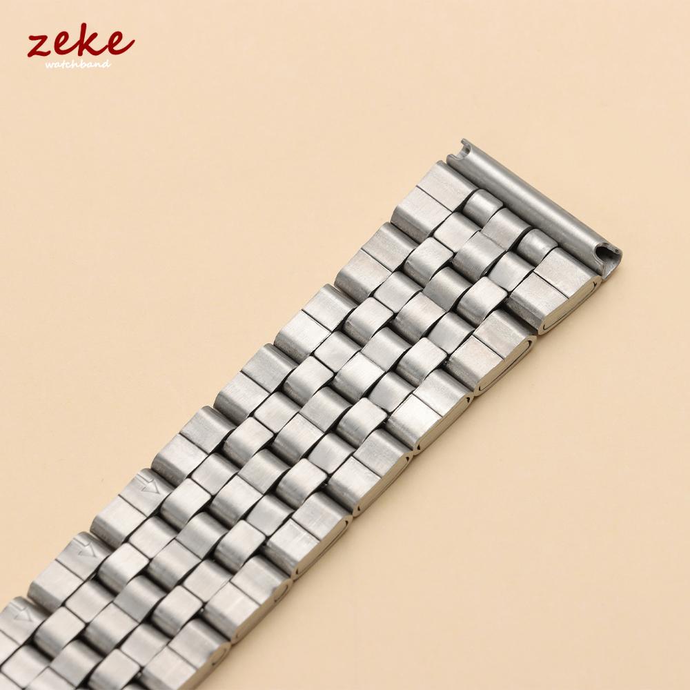 Silver Stainless Steel Watch Band Universal Strap Folding Safety Buckle for Women Bracelet Strap 20mm22mm Watch Belt Accessories