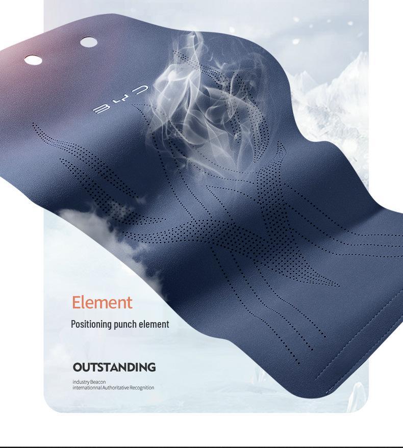 BYD Frigate 07 Custom Seat Cushion: Suede Saddle with Lumbar Support